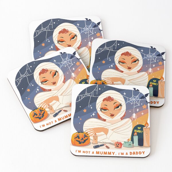 Item preview, I'm not a mummy, I am a Daddy funny halloween Mummy  designed and sold by enchantedrealm.