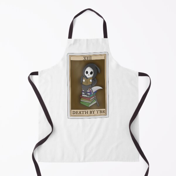 Item preview, Death by TBR (bookish tarot card collection) designed and sold by Becky-Marie.