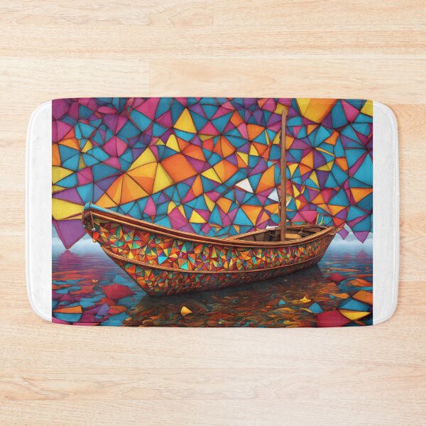Item preview, Geometric fractals Boat designed and sold by Everythingstakn.