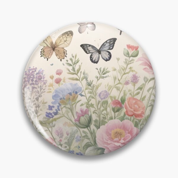 Item preview, Botanical Ecstasy 9: Flowers, Herbs and Butterflies designed and sold by RabbitPrints.