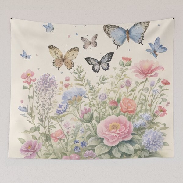 Item preview, Botanical Ecstasy 9: Flowers, Herbs and Butterflies designed and sold by RabbitPrints.