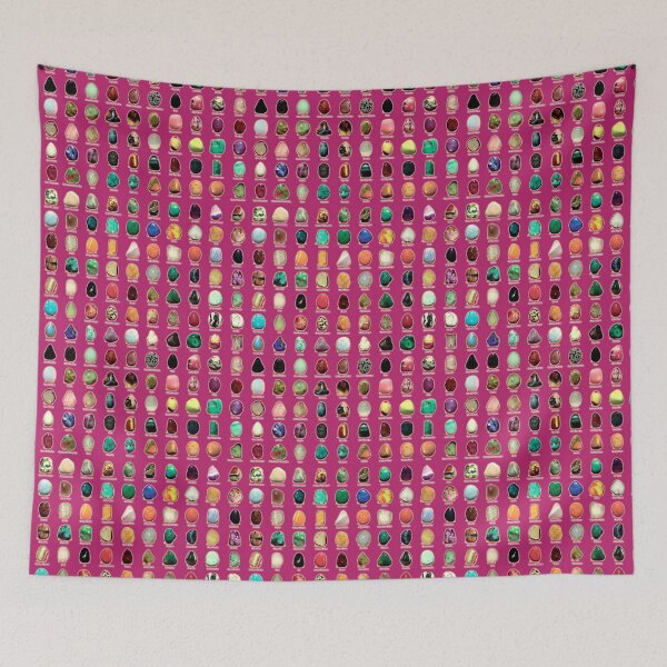 Item preview, Healing Crystals and Gemstones. Pink version. HIGH DEFINITION designed and sold by MINDTHECHERRY.