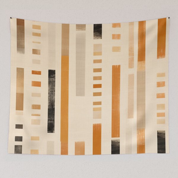 Item preview, Abstract Earthy Boho Stripes designed and sold by trajeado14.