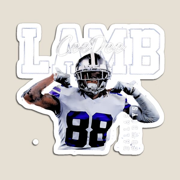 Amari Cooper Football Edit Tapestries Cowboys - Amari Cooper - Magnet