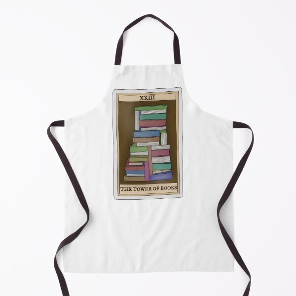 Item preview, Tower of books (bookish tarot card collection) designed and sold by Becky-Marie.