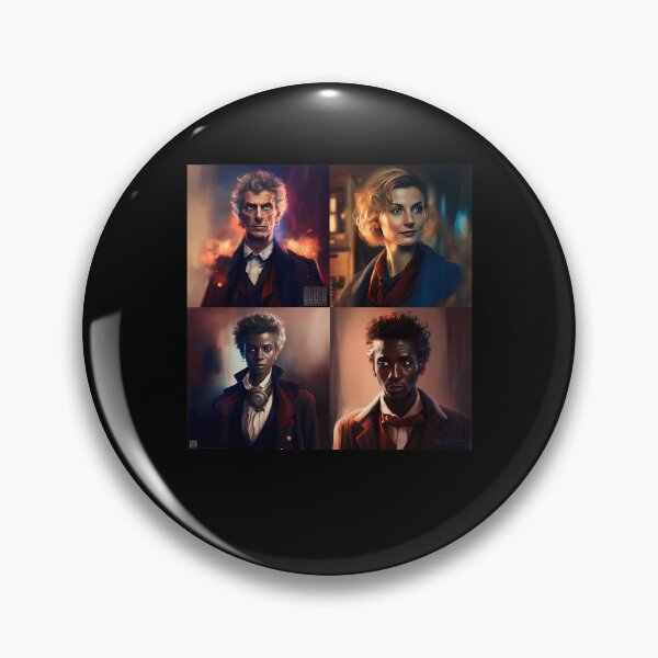 Item preview, (watermarked) Ncuti Gatwa 14th Doctor designed and sold by BrightAubrey.