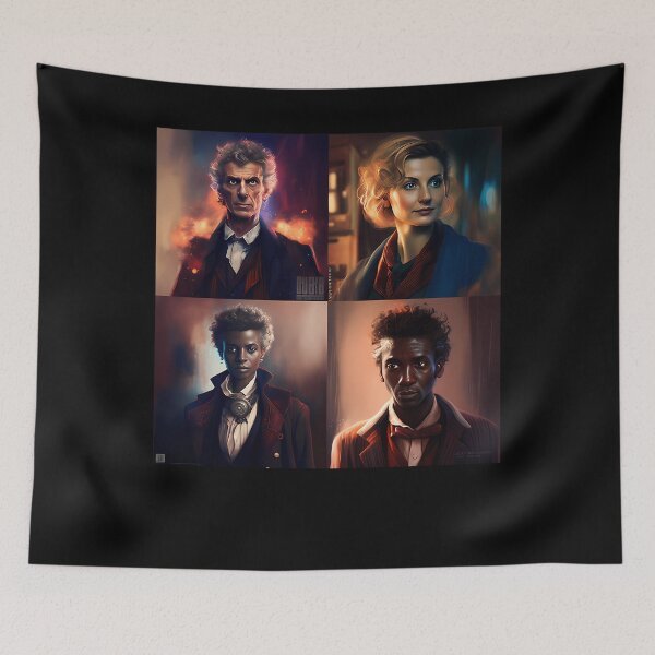 Item preview, (watermarked) Ncuti Gatwa 14th Doctor designed and sold by BrightAubrey.