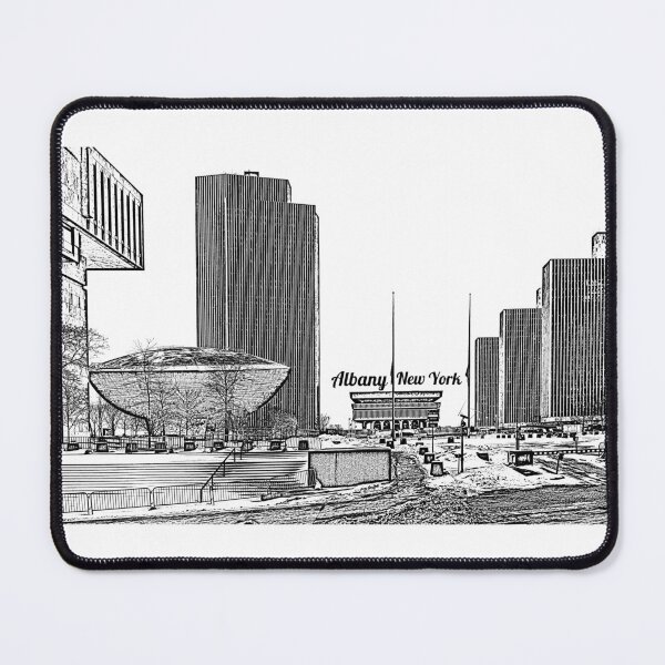 Item preview, Albany, New York - Albany Skyline - Empire State Plaza  designed and sold by leemcnut.