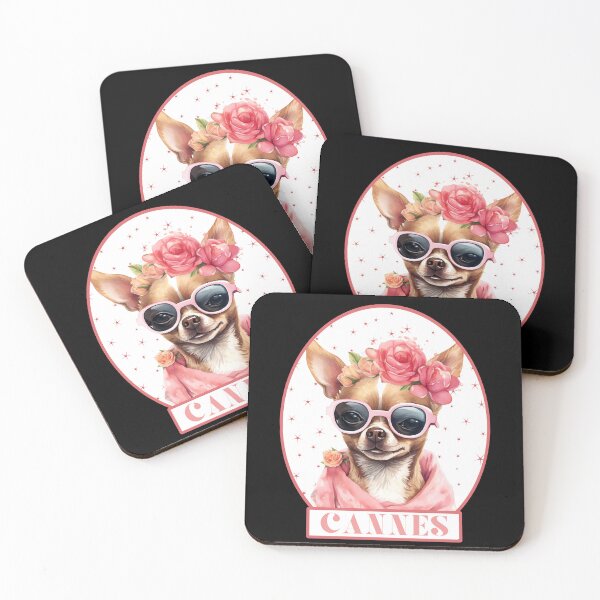 Item preview, Cannes Chihuahua, Cote d'Azur, France Cool and Fun  designed and sold by madtoyman.