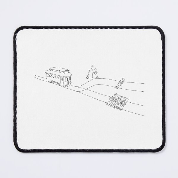 Item preview, Trolley Problem (HD) Philosophy Meme designed and sold by charliehsmith.