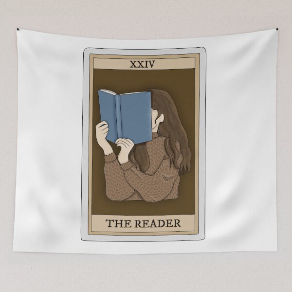 Item preview, The reader (bookish tarot card collection) designed and sold by Becky-Marie.