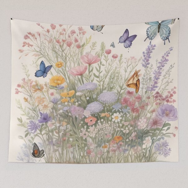Item preview, Botanical Ecstasy 11: Flowers, Herbs and Butterflies designed and sold by RabbitPrints.