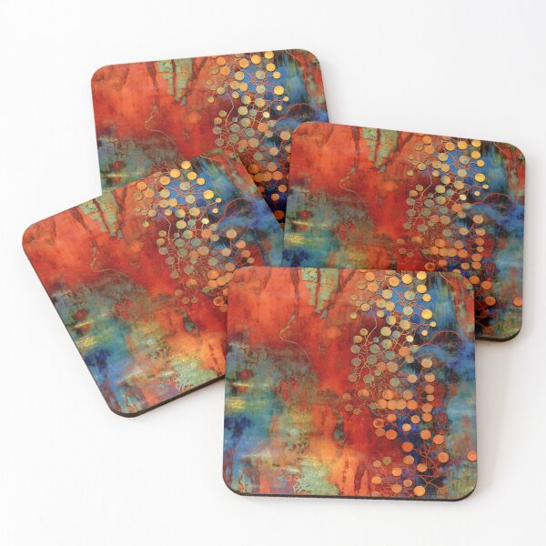 Item preview, Herbal Rustic Organic Abstract pattern 1 designed and sold by Art by Lilia.