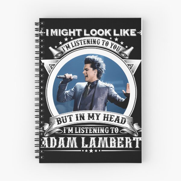 Item preview, IN MY HEAD I&x27;M LISTENING TO ADAM LAMBERT designed and sold by KerryInsideOut.