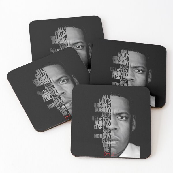 Item preview, Black and white Jay Z quote designed and sold by LavaAryana.