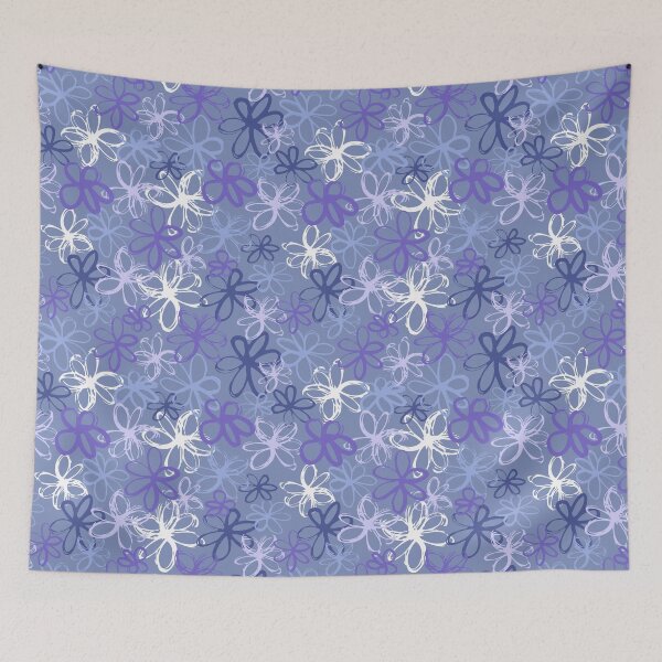 Item preview, Bright Floral Flower Botanical pattern designed and sold by Nicola-Rowe.