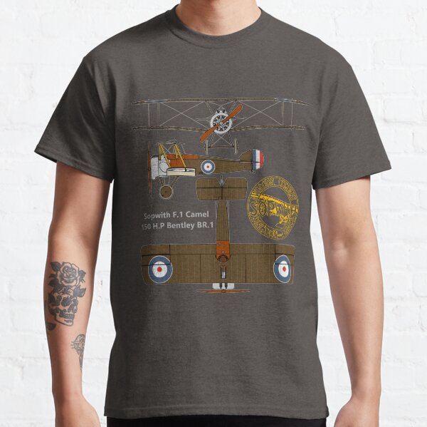 Vista previa del artículo con la obra «Sopwith F.1 Camello», diseñado y vendido por Digitalfred.