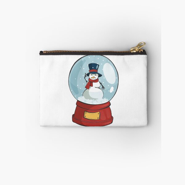 Item preview, Colorful doodle glass snowball wiht snowman. Happy new year style. designed and sold by VaskanianArt.
