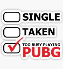 pubg3(white) Sticker