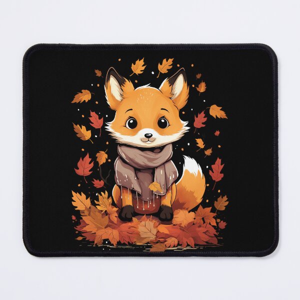 Item preview, Cute Woodland Fox in a Scarf, Cozy for Winter designed and sold by madtoyman.