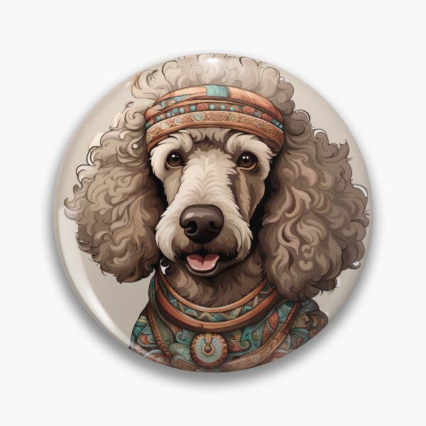 Item preview, Boho Standard Poodle designed and sold by Mumzy2many.