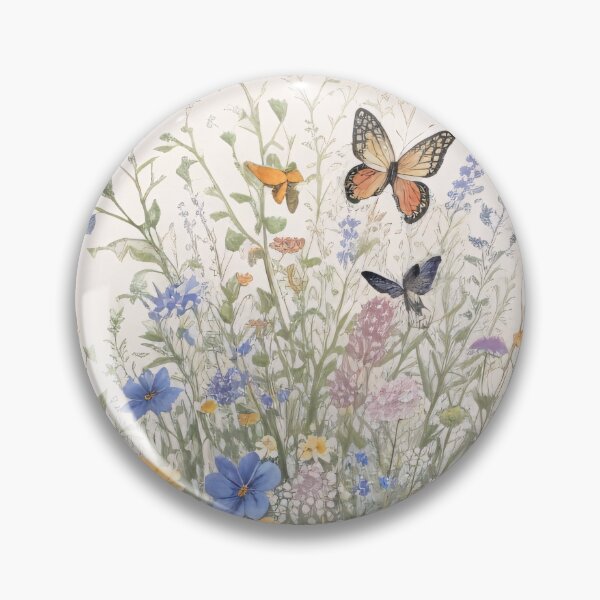 Item preview, Botanical Ecstasy 12: Flowers, Herbs and Butterflies designed and sold by RabbitPrints.