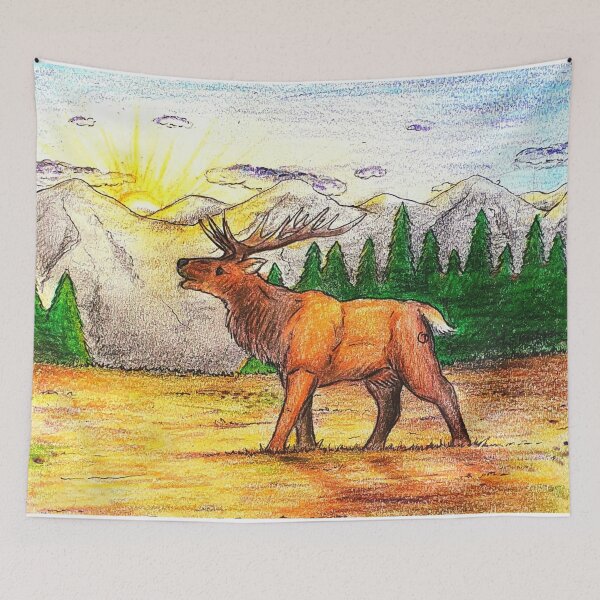 Item preview, deer wallpaper designed and sold by dsmokry.