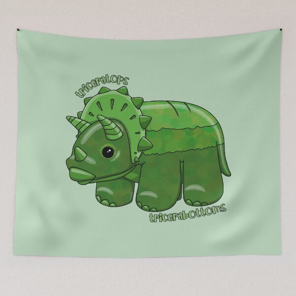 Item preview, Triceratops And Tricerabottoms designed and sold by Art by Veya.