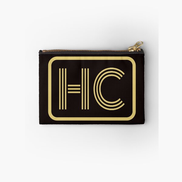 Item preview, HC Initials Gold Geometric Letters designed and sold by Jeallan Designs.