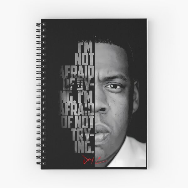 Item preview, Black and white Jay Z quote designed and sold by LavaAryana.