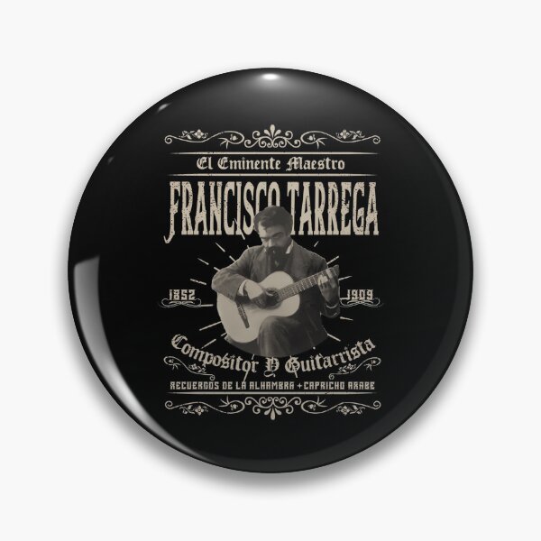 Item preview, Francisco Tarrega Composer--Guitarist designed and sold by FashionsAnnabe.