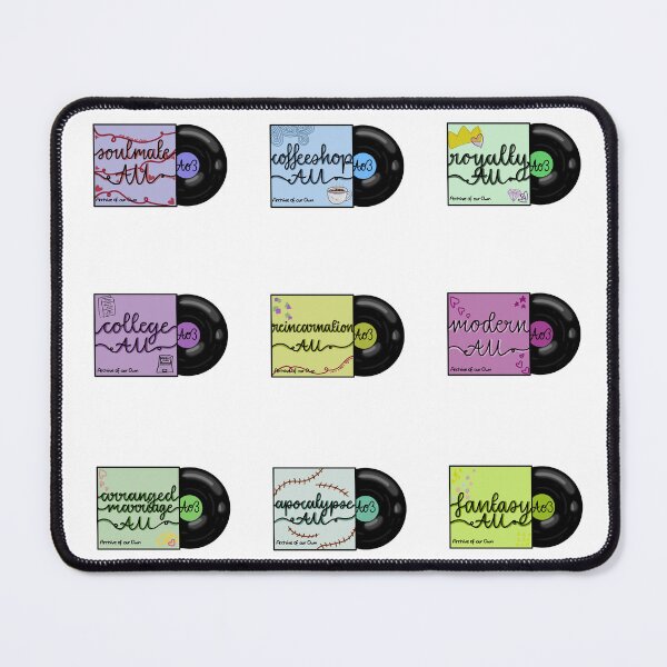 Item preview, Fanfiction AU Vinyls designed and sold by TheHermitCrab.
