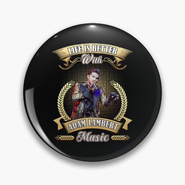 Item preview, LIFE IS BETTER WITH ADAM LAMBERT MUSIC designed and sold by KerryInsideOut.