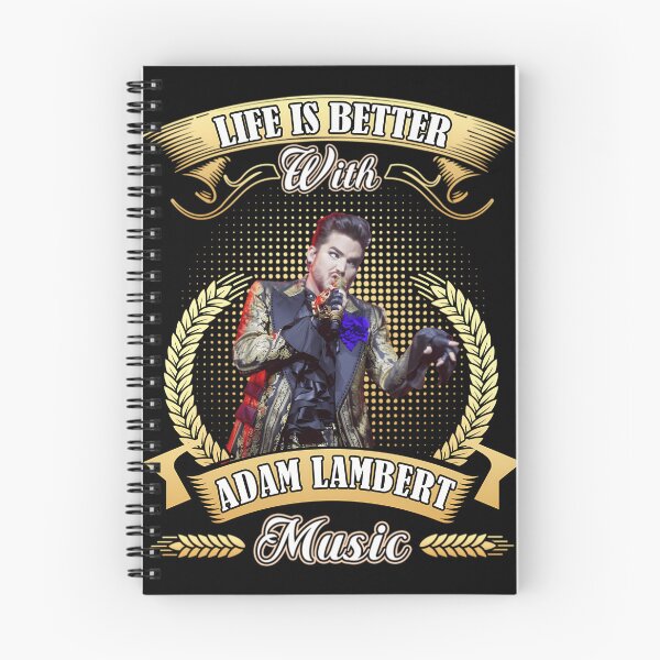 Item preview, LIFE IS BETTER WITH ADAM LAMBERT MUSIC designed and sold by KerryInsideOut.