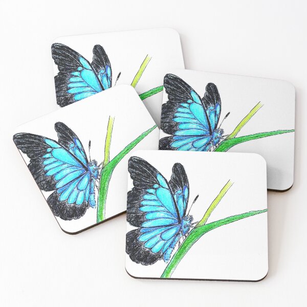 Item preview, blue butterfly designed and sold by dsmokry.