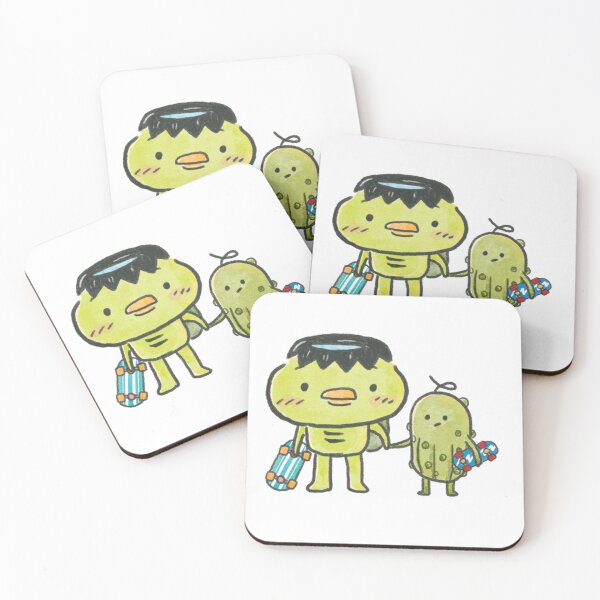 Item preview, Kappa yokai and Cucumber Chan Skateboarding  designed and sold by OzzyMac.