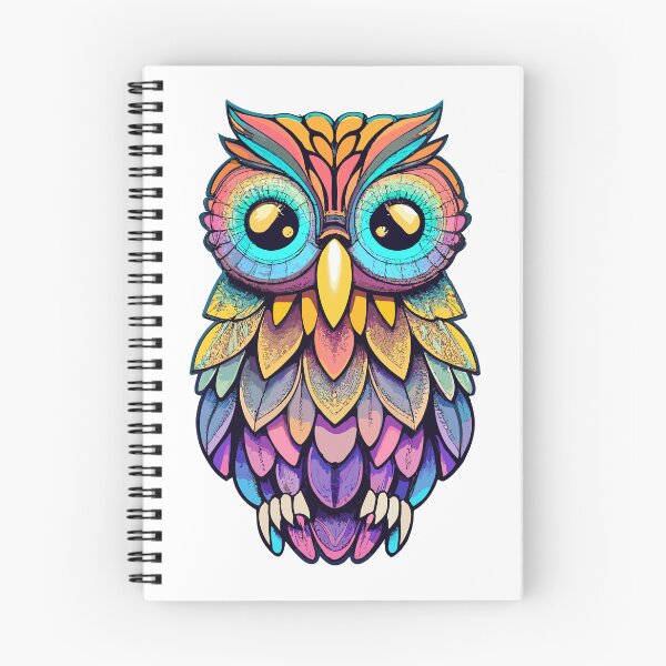 Item preview, Holographic Owl - Mystical Avian Illusion designed and sold by ArtShedUK.