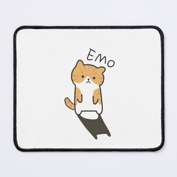 Item preview, Sad Worried Depressed Emo Orange Cat designed and sold by sleepycharis.