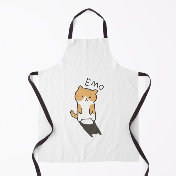 Item preview, Sad Worried Depressed Emo Orange Cat  designed and sold by sleepycharis.
