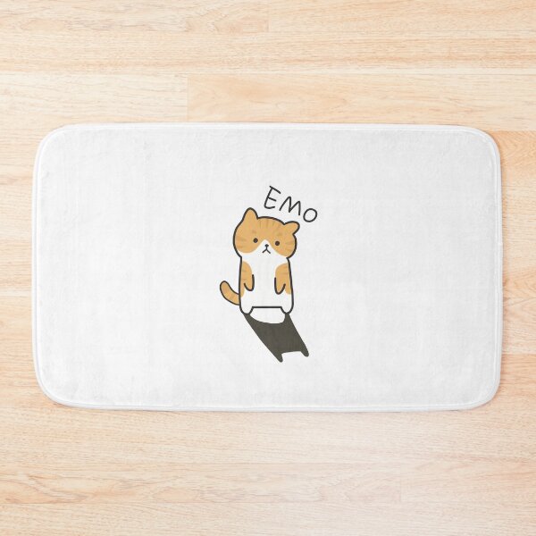 Item preview, Sad Worried Depressed Emo Orange Cat  designed and sold by sleepycharis.