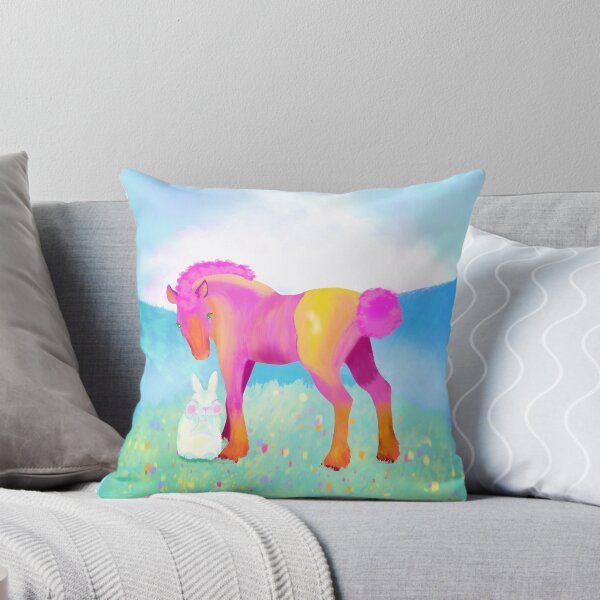 Item preview, Kuka se sinä olet/ Foal and bunny designed and sold by Taidenappi.