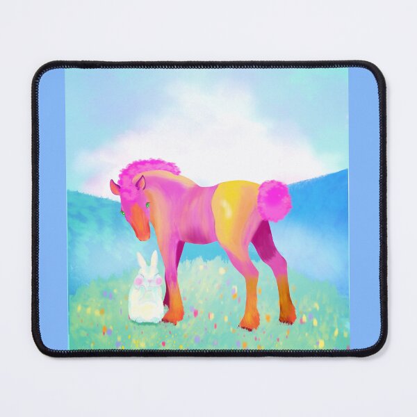 Item preview, Kuka se sinä olet/ Foal and bunny designed and sold by Taidenappi.