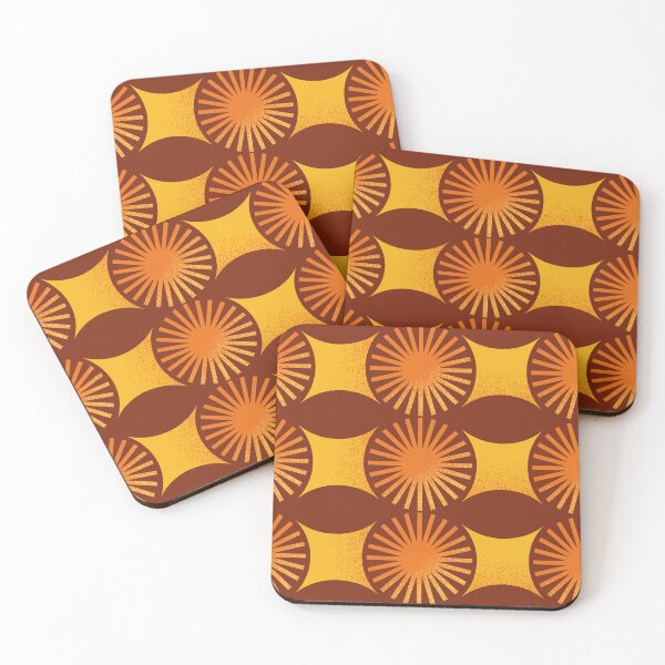Item preview, Celestial Harmony - Sun and Stars Pattern | Radiant Cosmic Fusion designed and sold by OrangeMG.