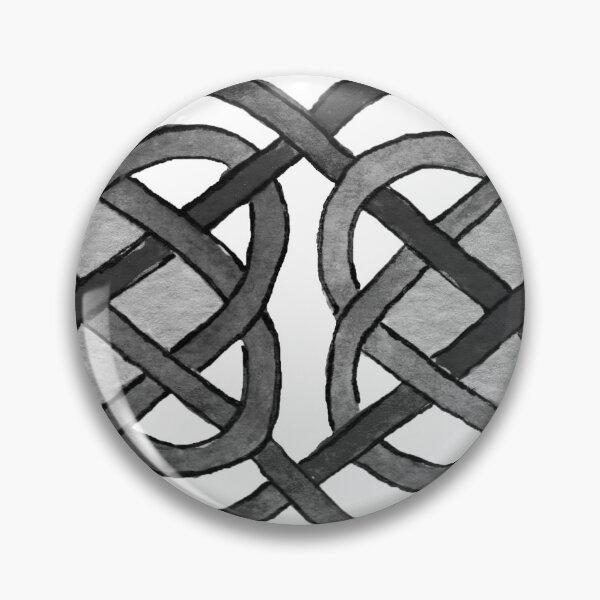 Item preview, BLACK Celtic knotwork designed and sold by Zamen.