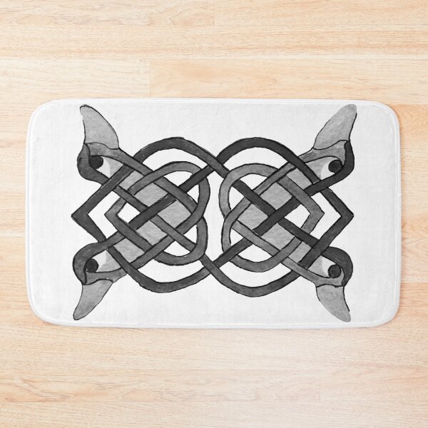 Item preview, BLACK Celtic knotwork designed and sold by Zamen.