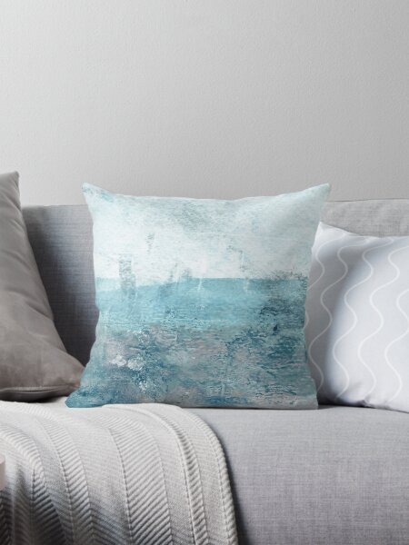 Aqua blue throw pillows hotsell