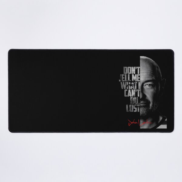 Item preview, Black and white John Locke Lost tv show quote poster designed and sold by LavaAryana.