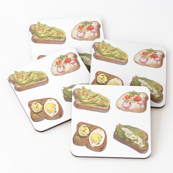 Item preview, Avocado Toast Set no9 designed and sold by octoboobs.