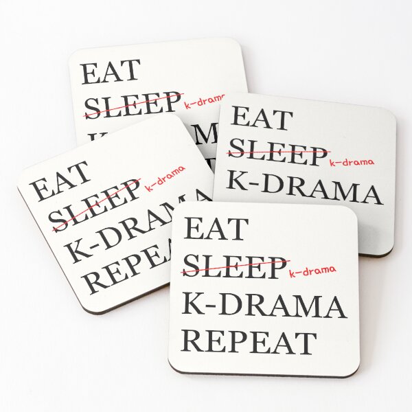Item preview, eat, kdrama, repeat designed and sold by nelkrshop.