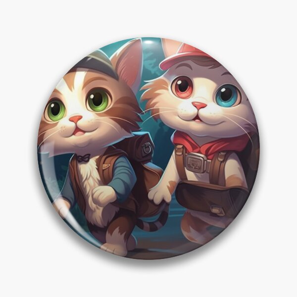 Item preview, The  adventurous cats designed and sold by Riverside-Moon.